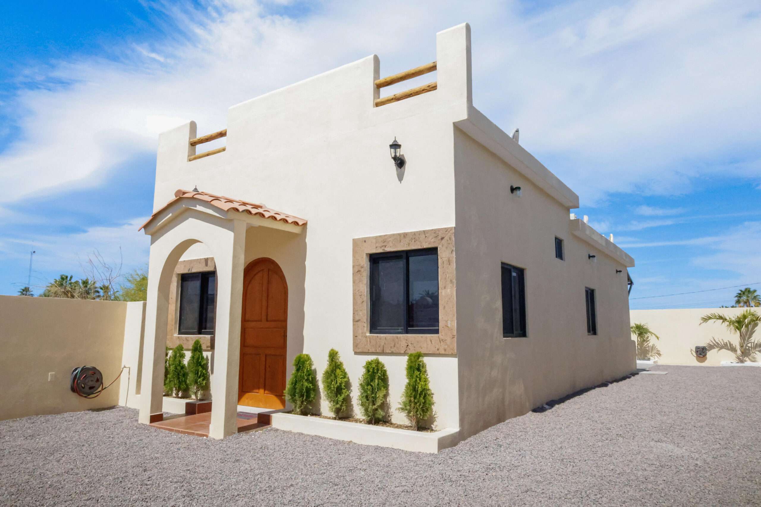 Loreto General Experience comfort and convenience in this charming 3-bed, 2.5-bath home in a quiet Loreto location. Bright interiors, high ceilings, and an open layout create an inviting atmosphere perfect for relaxing or entertaining. Enjoy a spacious two-car garage, generous driveway, and low-maintenance outdoor areas ideal for warm Baja living. Just minutes from beaches, dining, and town amenities, this property offers the ideal blend of privacy and accessibility. A great option for vacation, investment, or full-time living in beautiful Loreto. for sale