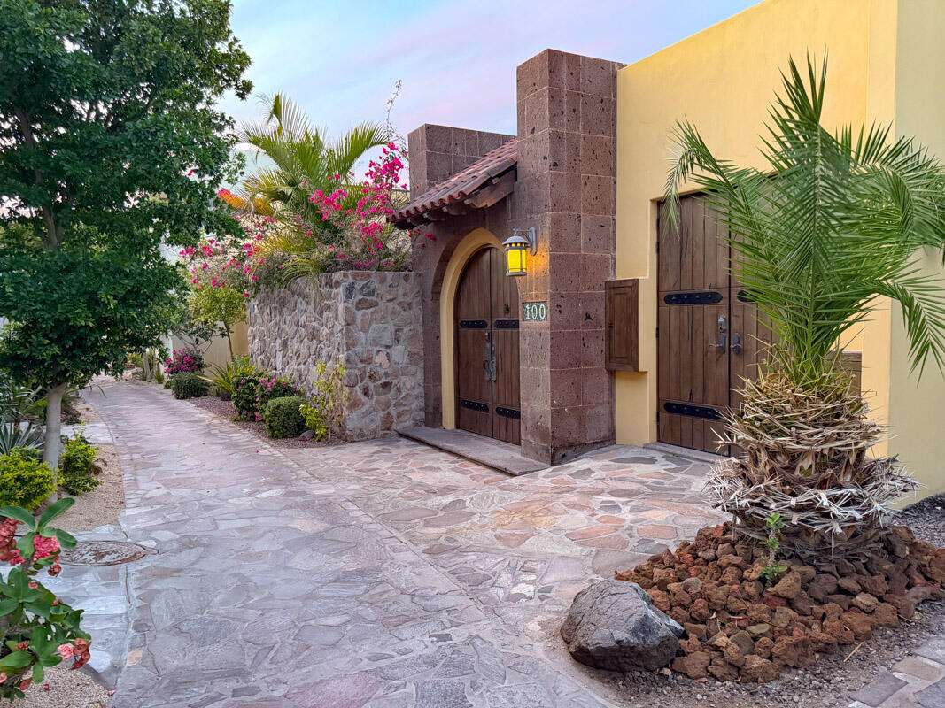 Loreto Founders Welcome to Casa Mariposa, a hacienda-style custom beachfront residence on the pristine shores of Loreto Bay. This thoughtfully designed home offers indoor/outdoor living, sweeping Sea of Cortez and island for sale